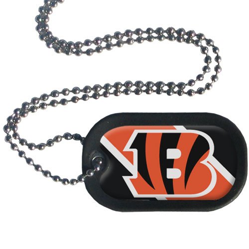 NFL Cincinnati Bengals Dog Tag Necklace