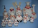 IMAGE OF FAT Bistro Chef 3d Ceramic Kitchen 21 Pcs Set NEW