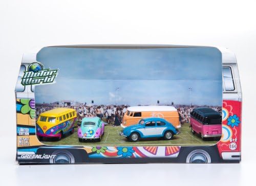 1/64 Motor World Diorama Hippie Volkswagen