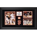 San Francisco Giants 3-Photo Framed Collectable | Details: 2010 World Series Champs, Game-Used Baseball, LE of 500