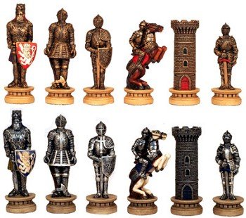 Medieval Times III Theme Chessmen