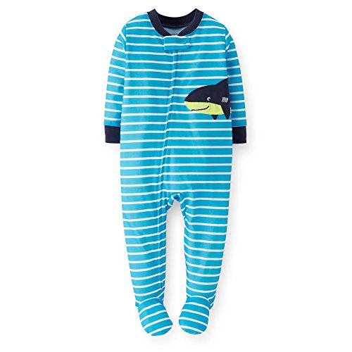 Carter's Baby Boys 1-piece Jersey Footed Sleeper Pajamas (12-24 Months)(shark)