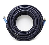 Aurum Ultra Series - High Speed HDMI Cable (65 Ft) - 26 AWG - CL3 Rated for In-wall Installation - Supports 3D, Ethernet and Audio Return - With Ferrite Cores [Newest Version] - 65 Feet
