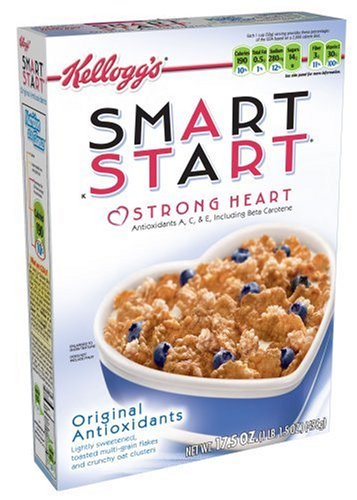 Buy Now at Amazon.com: Kelloggs Smart Start Cereal, Antioxidants, 17.5-Ounce Boxes (Pack Of 4)
