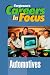 Book cover of Automotives (Ferguson's Careers in Focus).