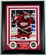 Henrik Zetterberg Photo Mint W/ Two 24Kt Gold Coins