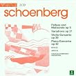 Schoenberg - Pelleas und Melisande. Variations, Op 32. Piano & Violin Concertos.