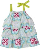 Roxy Girls 2-6x Teenie Wahine - Three'S A Crowd Tiered Woven Fashion Top