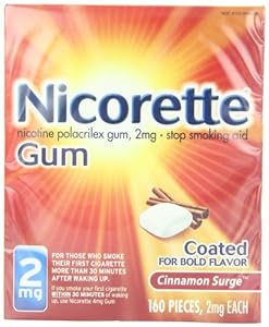 Nicorette 2mg Coated Cinnamon Surge 160 Pieces