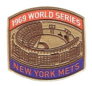 1969 New York Mets World Series MLB Baseball Patch Cooperstown Collection