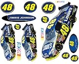 New 39 NASCAR Wall Applique Decal Stickers Jimmie Johnson 48