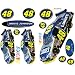 Jimmie Johnson Peel n' Stick Wall Appliques! 39 Reusable Decals