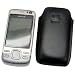 Original Suncase Tasche fuer Nokia 6600 Slide - 6600i Slide Leder Etui **Spezielle Anfertigung** fuer 6600 i Slide