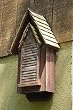Weathered Redwood Victorian Bat House