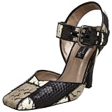JRenee Womens Fergie Ankle Strap Pump
