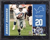 Barry Sanders Detroit Lions 8x10 Color Plaque