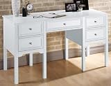 Review Home Decorators Collection  / Oxford Deluxe Writing Desk Five-drawer White