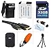 32GB Accessories Kit For Panasonic Lumix DMC-TS5, DMC-TS5D, DMC-TS5K, DMC-TS5A, DMC-TS5S Tough Digital Camera Includes 32GB High Speed SD Memory Card + Extended Replacement (1500maH) DMW-BCM13E Battery + Charger + MICRO HDMI Cable + Case + FLOAT STRAP +