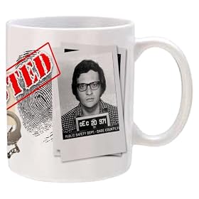 Larry King "Mug Shot" Collectible Mug!