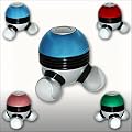 Relaxdays Massageger�t ATOM mit LED
