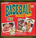 1983 Donruss Baseball Card Unopened Box (Gwynn, Sandberg, Boggs RC's)