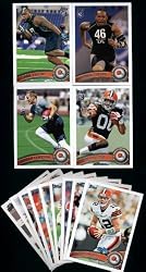 2011 Topps Cleveland Browns Complete Team Set of 13 cards including McCoy, Peyton Hillis, Taylor RC, Little RC, Cameron RC, Sheard RC and more!