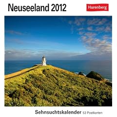Neuseeland 2012: Sehnsuchts-Kalender. 53 heraustrennbare Farbpostkarten