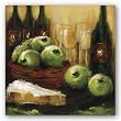 Apples and Brie by Christina Doelling 35"x35" Art Print Poster