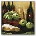 Apples and Brie by Christina Doelling 35"x35" Art Print Poster