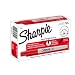 Sharpie Extra Fine Permanent Markers, 12 Red Markers(35002)