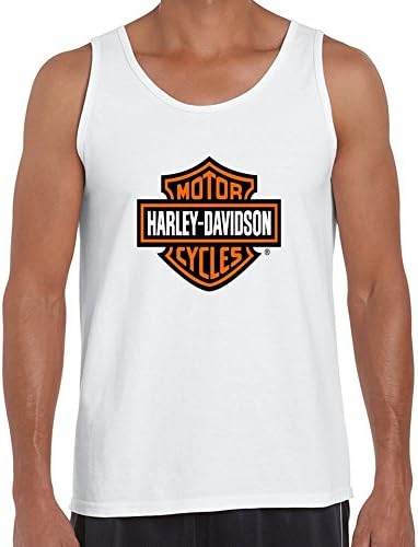 Carolepe Men Harley-davidson Printed T-shirt (medium,white)