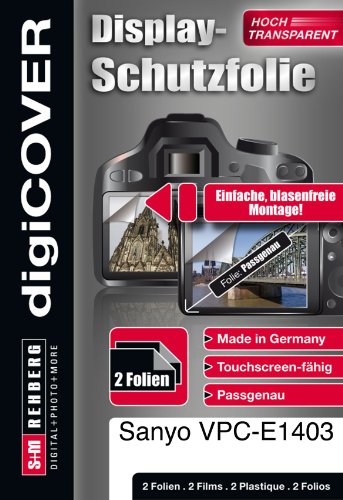 digiCOVER Displayschutzfolie f&uuml;r Sanyo VPC-E1403 Preisvergleich