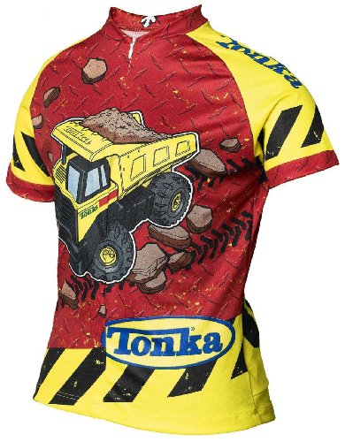 Descente Youth Cycling Blast Jersey, TONKA, Medium