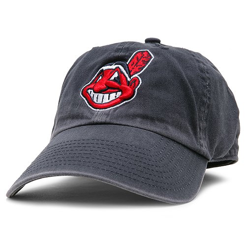 Cleveland Indians Navy Franchise Fitted Hat