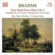 ブラームス:4手のためのピアノ作品集 7(交響曲第2番, 第3番)