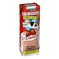 Horizon Organic Reduced Fat Milk, Strawberry, 8-Ounce Aseptic Cartons (Pack of 18)