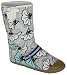 Garage Shoes - Daisy - Women's Flat Boot - White & Blue Size 7 UK