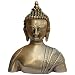 Religious Statue Buddha Head Brass Collectible