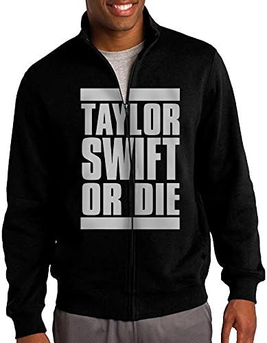 Taylor Swift Or Die Mens Zipper Jacket Hoodie