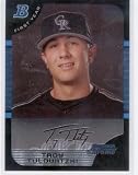 2005 Bowman Chrome Draft # 105 Troy Tulowitzki FY (RC) - Colorado Rockies Rookie Baseball Card - True Rookie Card!!