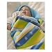 Juwel Baby Stripe Blanket - Blue/Green