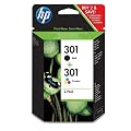 HP Original 301 Black & Colour Ink Cartridge Combo Pack