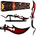 Trademark Fantasy Master Red fang Viper Dagger, 21.5-Inch