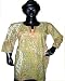 Casual Wear-khaki Printed Cotton Kurti Clothing of India Casual Dresses Size M