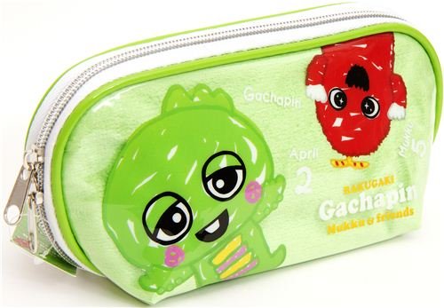 Imagen 3 de Estuche verde de Gachapin con monstruo verde y sus amigos