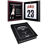 Review UPPER DECK  / Lebron James Autographed Cleveland Cavaliers 2003-04 Model Home/White Jersey - Jersey Archives Box (