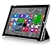 Exact Microsoft Surface Pro 3 Case [SLENDER Series] - Ultra Slim Lightweight Smart-shell Stand Case for Microsoft Surface Pro 3 Black
