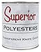 Superior Stone Polyester Transparent Knife-Grade Adhesive (1 Quart) for Natural Stone Filling & Laminating