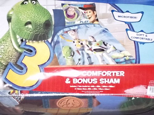 Toy Story 3 Twin Sheets and Comforter Set with Bonus Sham