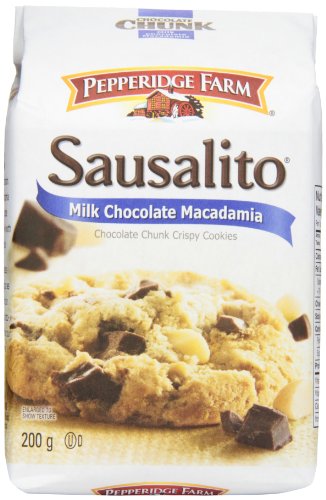 Pepperidge Farm Sausalito Milk Chocolate Macadamia Cookies, 170gm, 12-Count